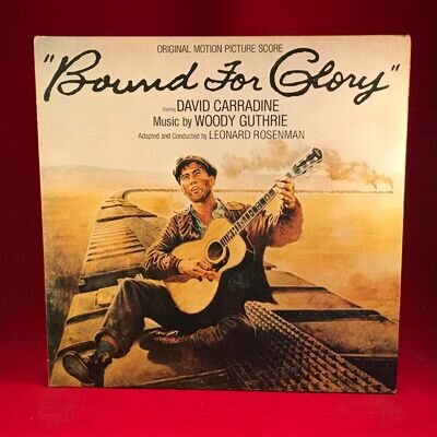 ORIGINAL SOUNDTRACK Bound For Glory 1977 UK Vinyl LP record WOODY GUTHRIE