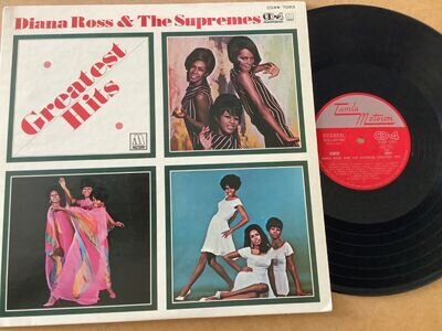 DIANA ROSS & THE SUPREMES - GREATEST HITS - JAPANESE LP on TAMLA MOTOWN RECORDS