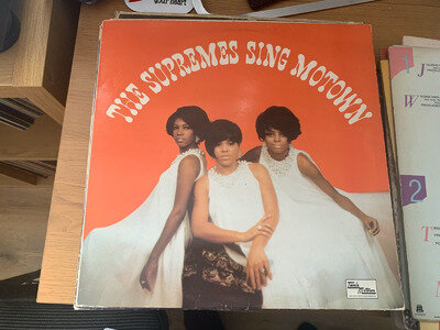 THE SUPREMES .LP SING MOTOWN.