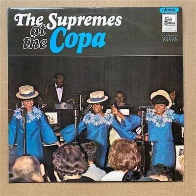 SUPREMES AT THE COPA LP 1965 FLIPBACK SLEEVE UK