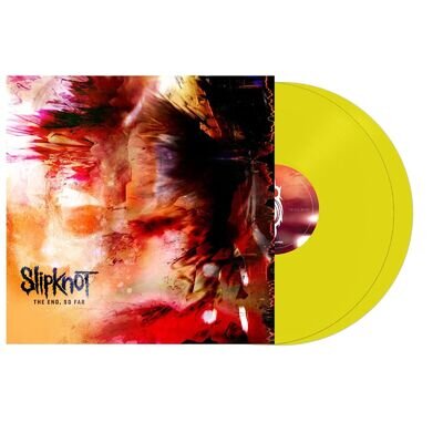 SLIPKNOT - THE END FOR NOW... LIMITED EDITION 2X NEON YELLOW VINYL LP (NEW)