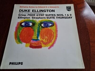 "DUKE ELLINGTON" vinyl JAZZ LP with MANY BRILLIANT MUSICIANS