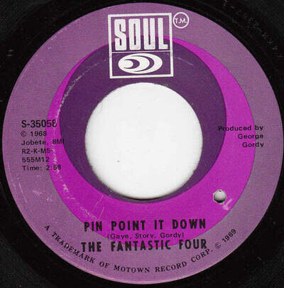 Fantastic Four - Pin Point It Down / I Feel Like I'm Falling In Love Again (7",