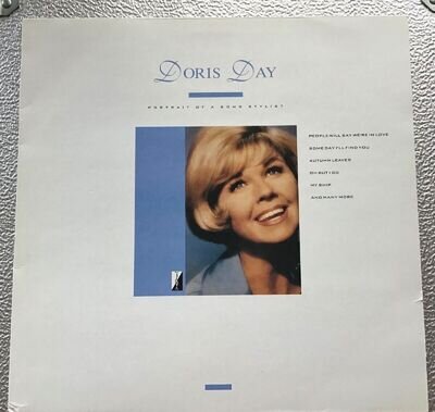 DORIS DAY,PORTRAIT OF A SONG STYLIST,VINTAGE 1989 1st UK PRESS ALBUM,12" LP33,EX