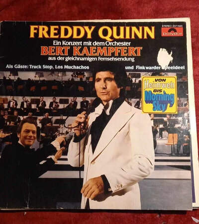 Freddy Quinn | LP | Ein Konzert mit dem Orchester Bert Kaempfert (1976) ex