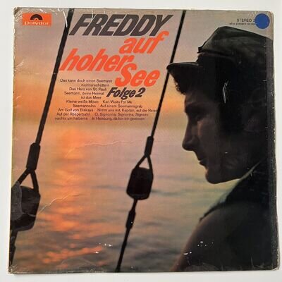 RARE Freddy Quinn – Freddy Auf Hoher See, Folge 2 South African Pressing