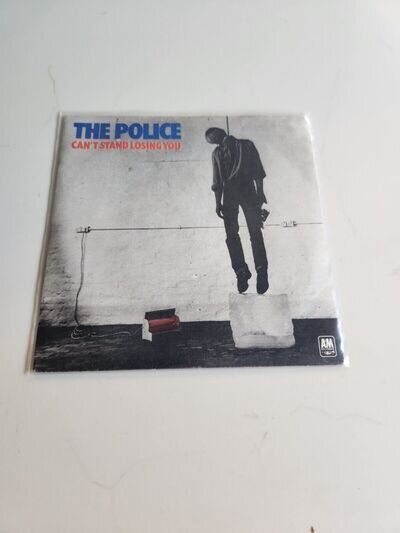 The Police 7'' Single 'Cant Stand Losing You In Light Blue Vinyl