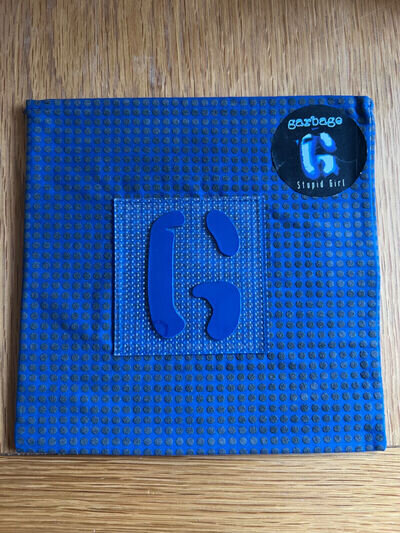 GARBAGE – Stupid Girl 1996 7" Vinyl LTD Edition BLUE Cloth Packaging No.07172