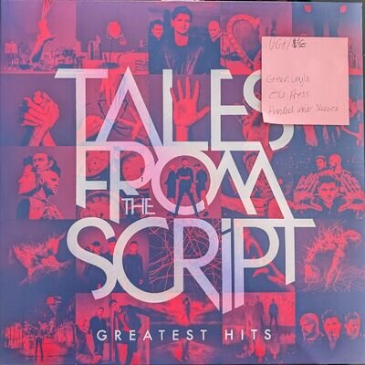 The Script Tales From The Script Greatest Hits Vinyl Record VG+/EX 2021