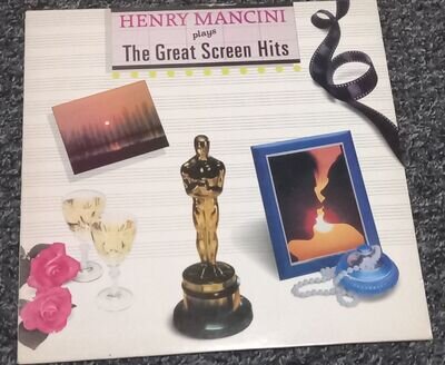 HENRY MANCINI PLAYS THE GREAT SCREEN HITS, LP Pre-owned