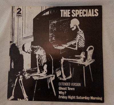 The Specials Ghost Town/Why? 12" Vinyl Record 1981