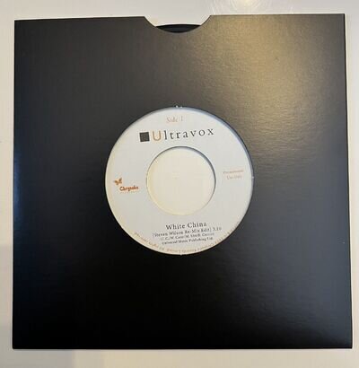 Ultravox White China Steven Wilson & Lament Moby Remix 7" PROMO Vinyl Rare