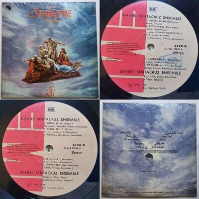 DANIEL SENTACRUZ ENSEMBLE 1977 UNIQ CVR SPANISH TITLES ITALO POP/DISCO CHILEAN P