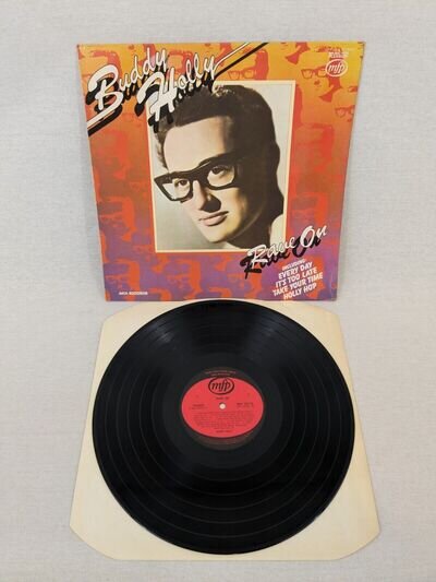 Buddy Holly Rave On LP Vinyl Record 1975 MFP 50176 Free Postage