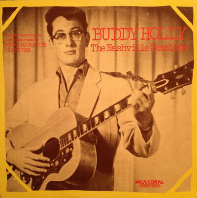 Buddy Holly - Nashville Sessions - Used Vinyl Record - 64 - N7294z