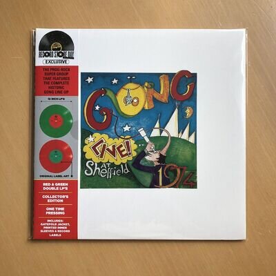 GONG Live at Sheffield 1974 LP Green Red Vinyl RSD