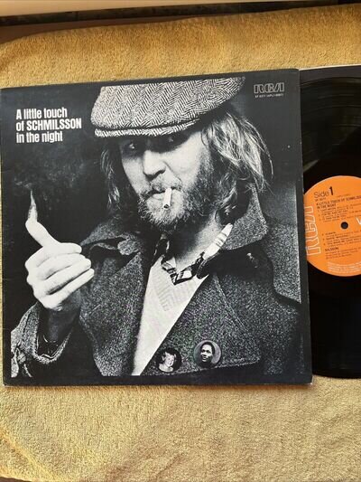 HARRY NILSSON…SCHMILSSON IN THE NIGHT…RCA Vinyl…(1973)…Gatefold…Vg