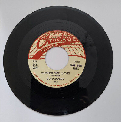 Bo Diddley - Who Do You Love / Mona CHECKER Promo Ex Re-issue