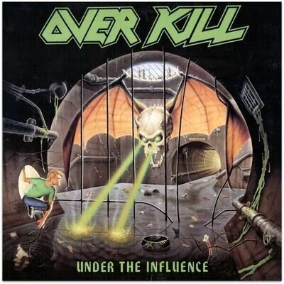 Overkill - Under the Influence LP - 1988 Europe pressing 781 865-1