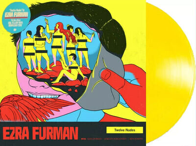 EZRA FURMAN TWELVE NUDES 180G YELLOW COLOUR 12" VINYL LP NEW SEALED