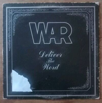 War– Deliver The Word 12" Vinyl LP US 1973 United Artists Records