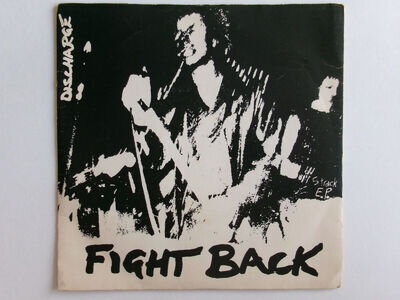 DISCHARGE FIGHT BACK EP WAR'S FAIRYTALE CLAY 3 PUNK HARDCORE