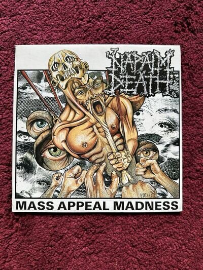 Napalm Death - Mass Appeal Madness (7”Inch Single Vinyl Record 1991)