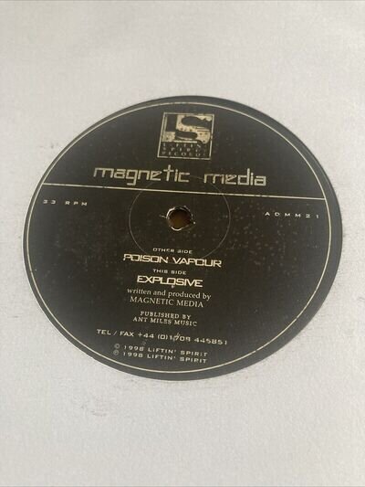 Magnetic Media - Poison Vapour / Explosive (12")