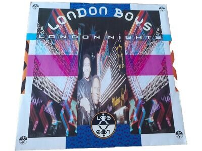 London Boys London Nights 12 Inch Single Play Tested vinyl VGC+ UK Wea 1989