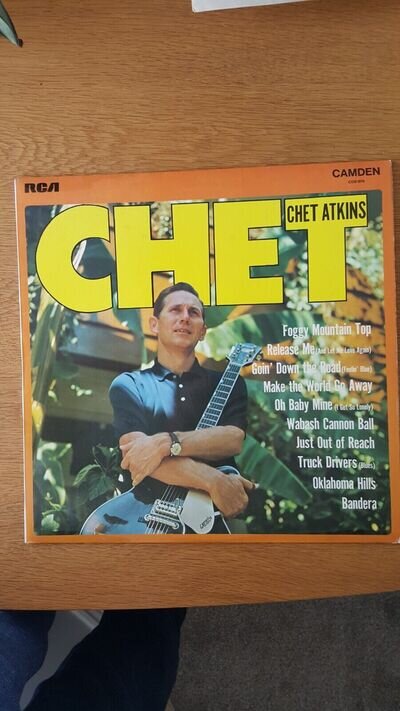 Chet Atkins – Chet A True Artist UK LP 1969 EXCELLENT