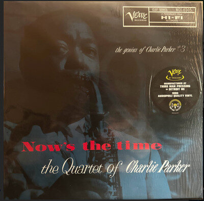 Charlie Parker - Now's The Time - Vinyl LP New & Sealed (Verve)