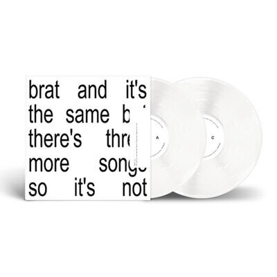 Charli xcx brat and it’s the same but there’s three more song (2 VINYL LP) [NEW]