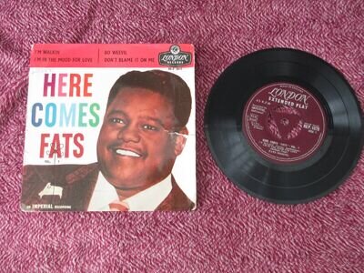 Fats Domino / Here Comes Fats / London 1957 / EP