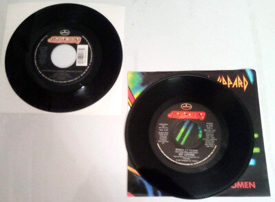 Def Leppard Two 7" USA Vinyl Singles - Women/Needed Someone So Bad