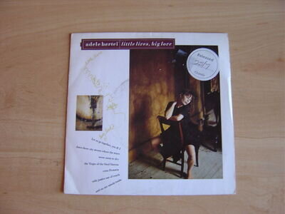 Adele Bertei: Little Lives Big Love 7": 1988 UK Release: Picture Sleeve.