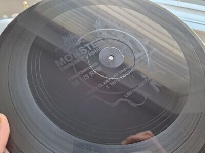 Eminem Rihanna The Monster Etched Vinyl Limited Promo