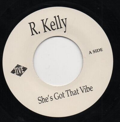 R. KELLY she's got that vibe*(spoken word intro) 1994 JIVE JUKE BOX 7" 45