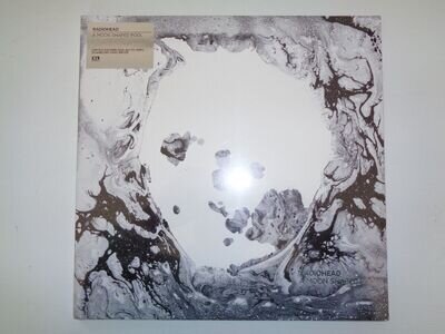 RADIOHEAD-A MOON SHAPED POOL..MINT! SEALED! RARE! LTD ED 2X WHITE VINYL LP 2016