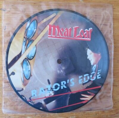 Limited Edition Meat Loaf 7" vinyl Picture disc Razors Edge