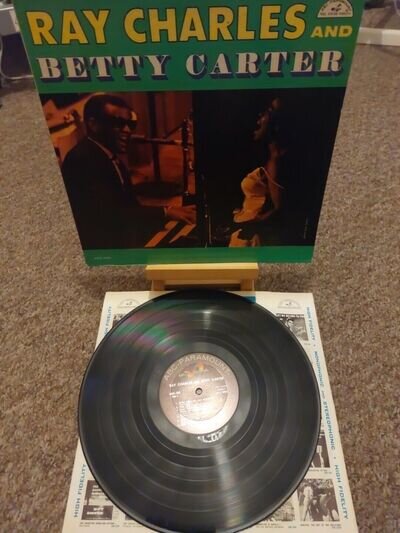 Ray Charles And Betty Carter 12" Vinyl ABC Paramount Records Ex