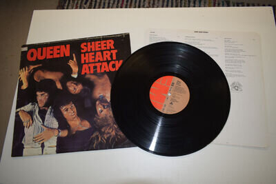 QUEEN-SHEER HEART ATTACK,VINYL LP,RECORD, 1974 UK ex