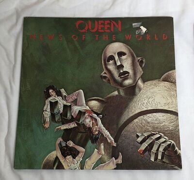 Queen News Of The World LP Vinyl Record 12” 1977 Queen Productions