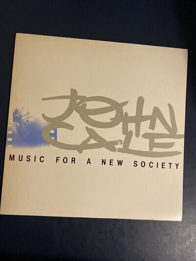 John Cale – Music For A New Society 12" Vinyl LP Island ILPS 7019 Record