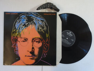 John Lennon vinyl record Menlove Ave. 1986 Parlophone PCS 7308 nm/ex