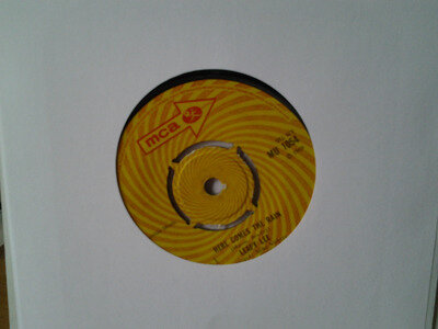 LEAPY LEE HERE COMES THE RAIN 7" SINGLE