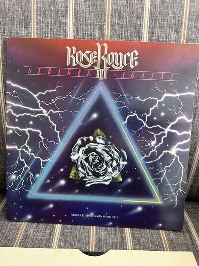 ROSE ROYCE III : STRIKES AGAIN 1978 UK LP WHITFIELD K56527 VERY GOOD+ CONDITION