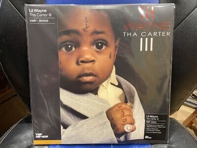 NEW VINYL ME PLEASE VMP LIL WAYNE THA CARTER III DOUBLE RED & BLACK GALAXY VINYL