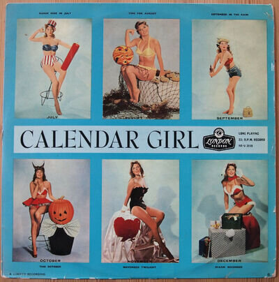 JULIE LONDON - CALENDAR GIRL (LONDON HAU2038) 1957 UK VINYL LP PETE KING MONO