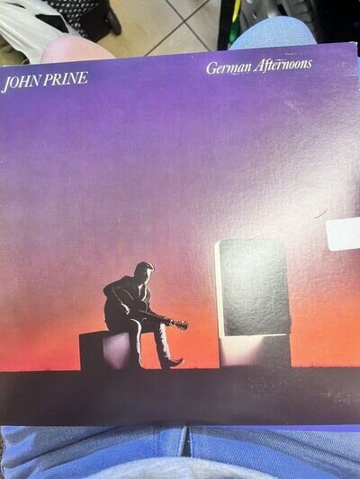 John Prine ‎– German Afternoons - 12" Vinyl LP With Inner Sleeve