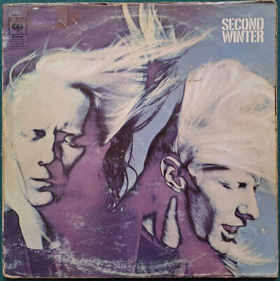 JOHNNY WINTER - SECOND WINTER - 3 SIDED DOUBLE 12" VINYL GATEFOLD LP ALBUM EX+